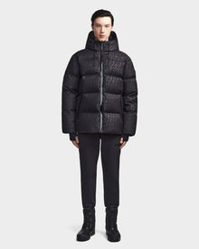 Men | DANIEL J Down Puffer | Black Pattern