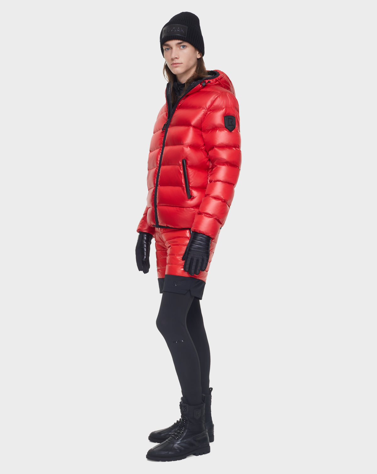 Men | DEMIAN Down Puffer | Poppy Red