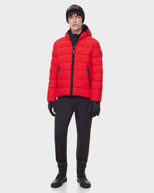Men | DEMIAN Down Puffer | Poppy Red