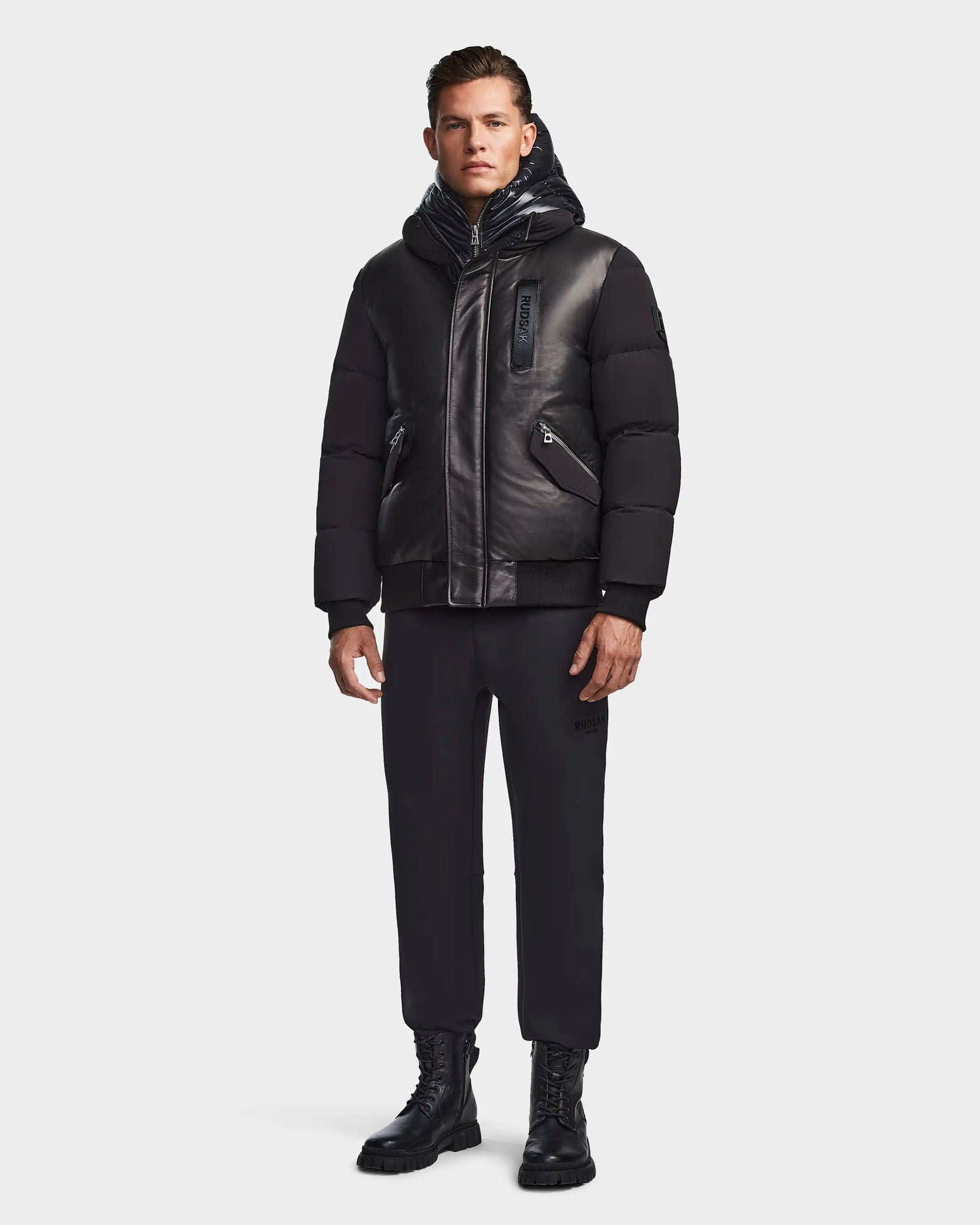 Men | MATEO Down Bomber | Black