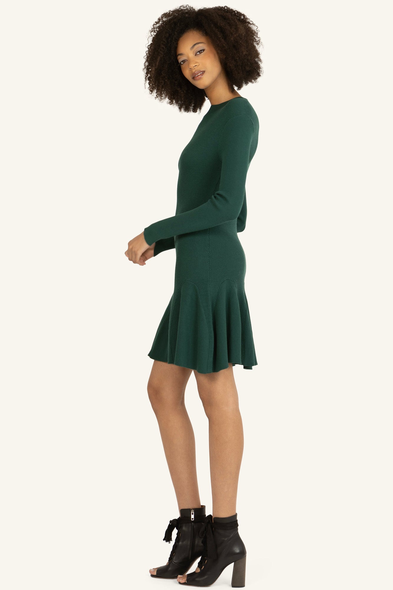 Merlin Dress | Fir Green