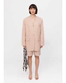 Mesina | Oversized Blazer | Pale Rose
