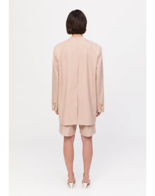 Mesina | Oversized Blazer | Pale Rose