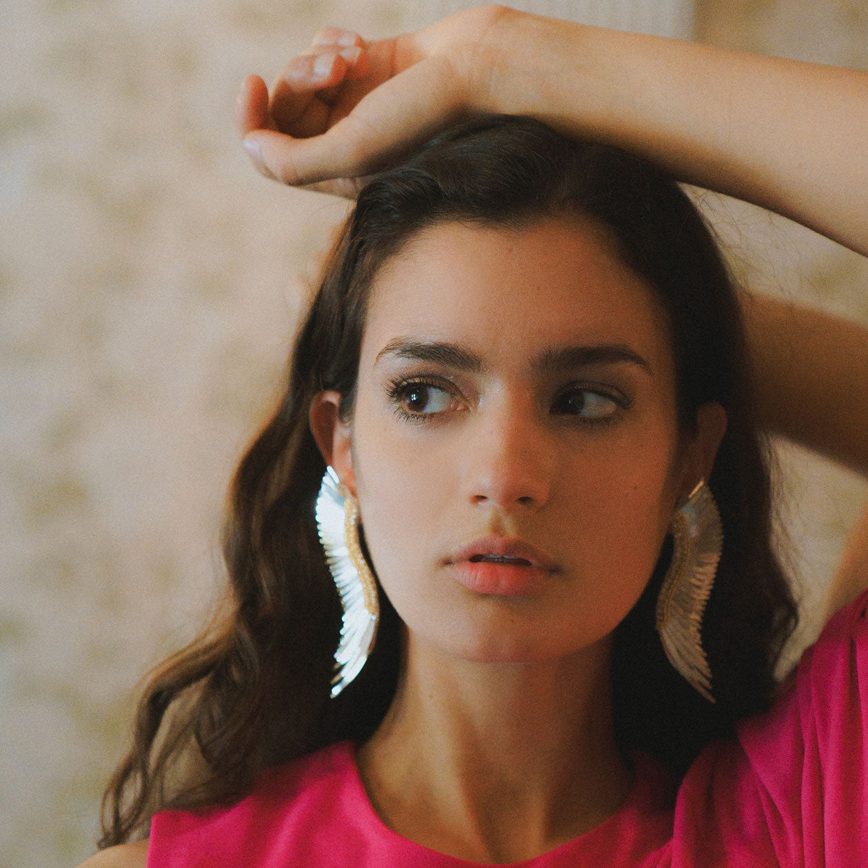 Madeline Earrings | Silver | Rhodium Plated Brass