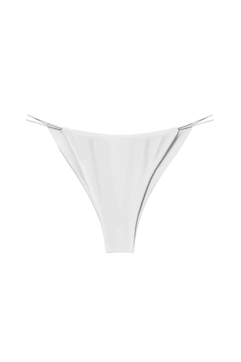 Micro Lana Bottom | White Matte
