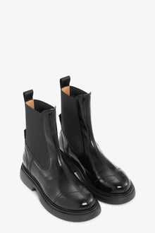Mid Chelsea Boots | Black/Black