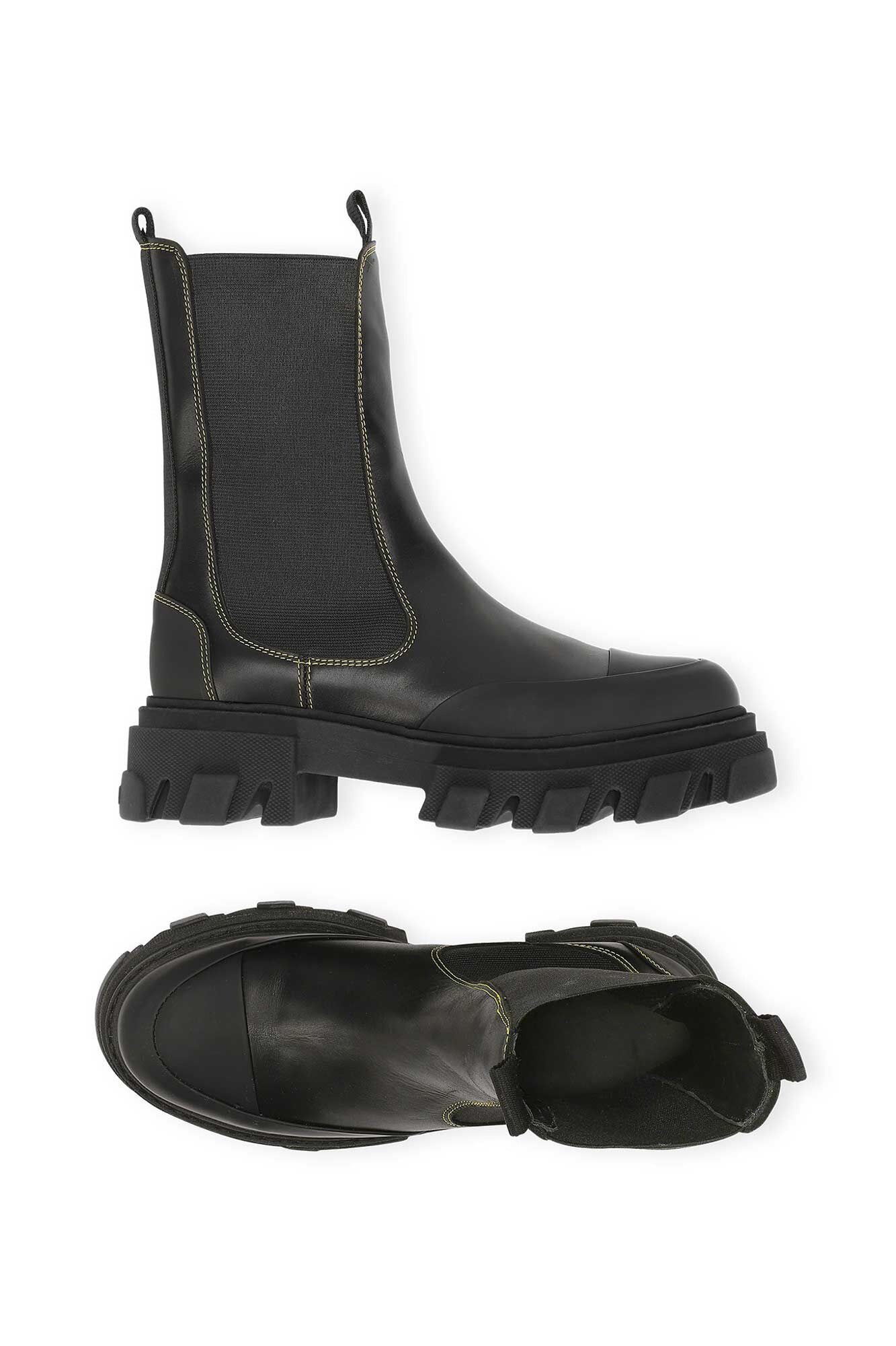 Mid Chelsea Boots | Black (V1)