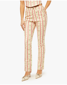 Mid Rise Ankle Flare Pant | Lemon Icing