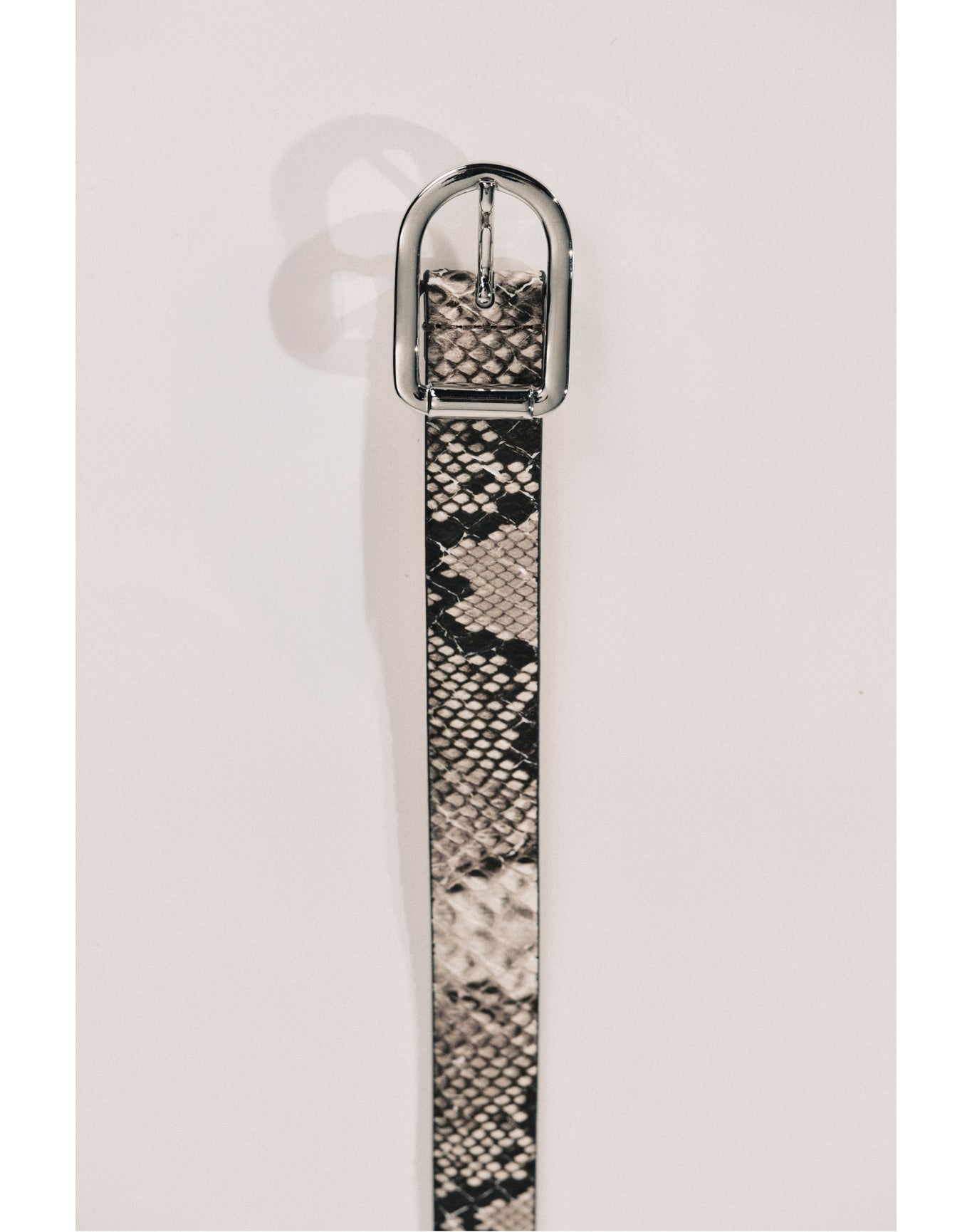 Mija Snake | Beige Snake & Silver