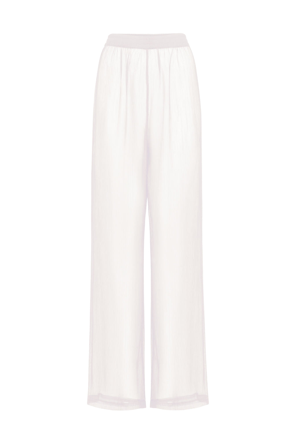 Mika Pant | White Sheer