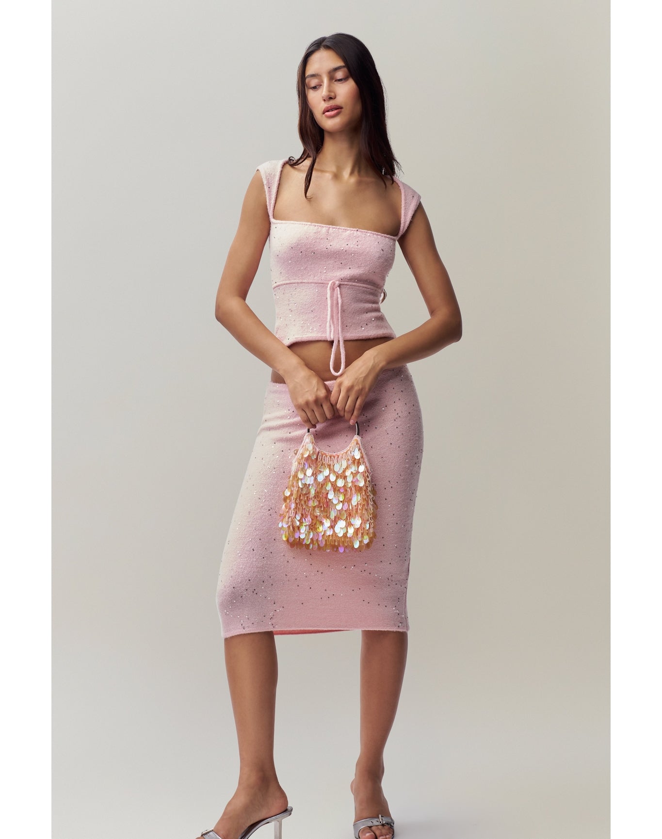 Miki Sequin Knit Top | Ballet Slipper