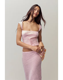 Miki Sequin Knit Top | Ballet Slipper
