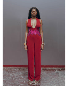 Mila Jumpsuit | Wine