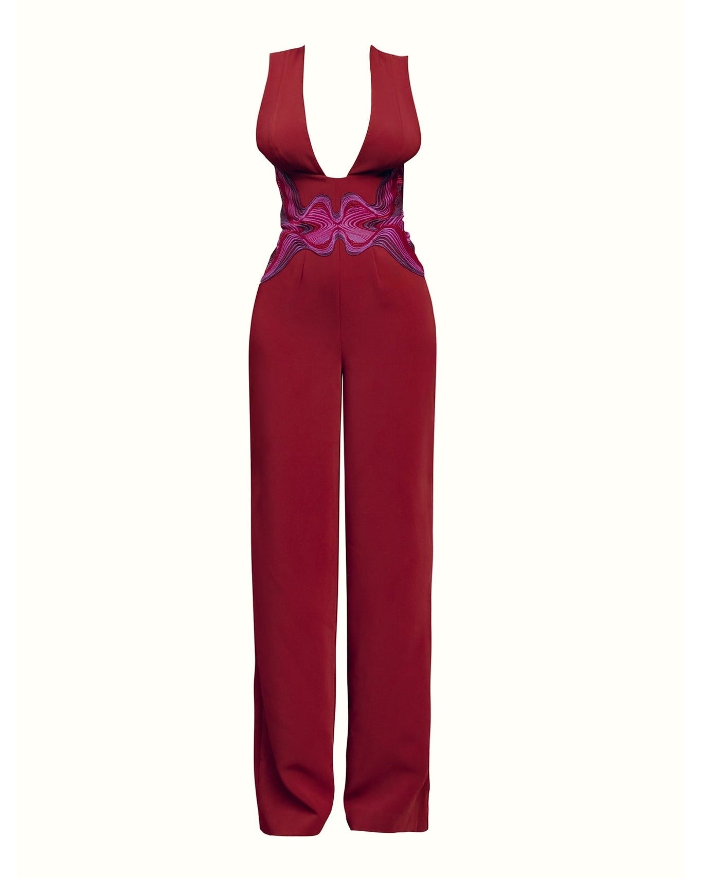 Mila Jumpsuit | Wine