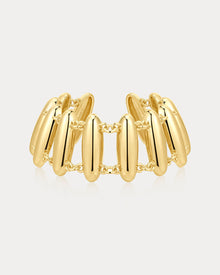The Milan Bead Stud Bracelet | Gold