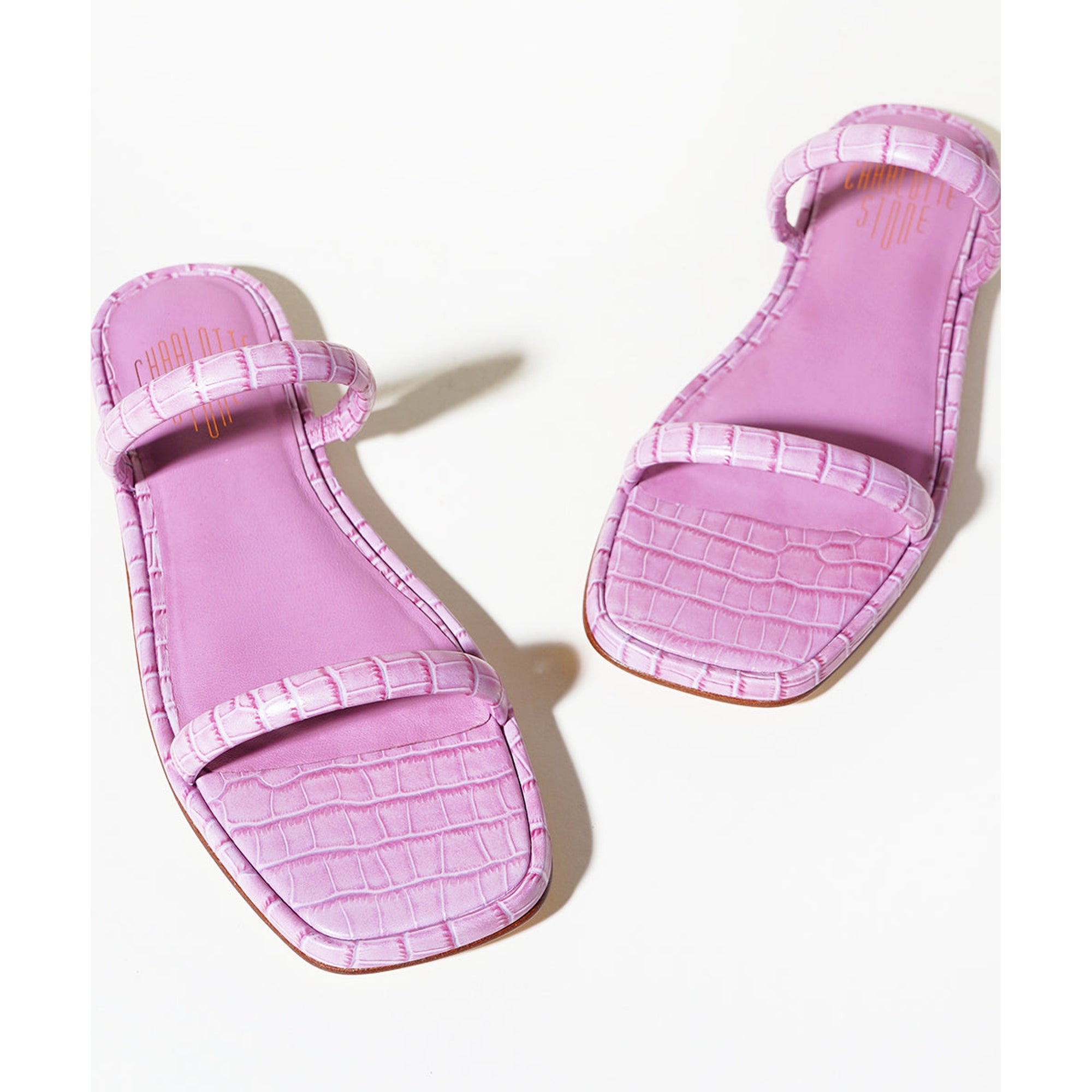 Miles Strappy Sandal | Lilac