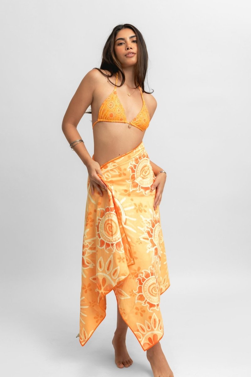 Women | Reversible Packable Beach Towel | Mimosa