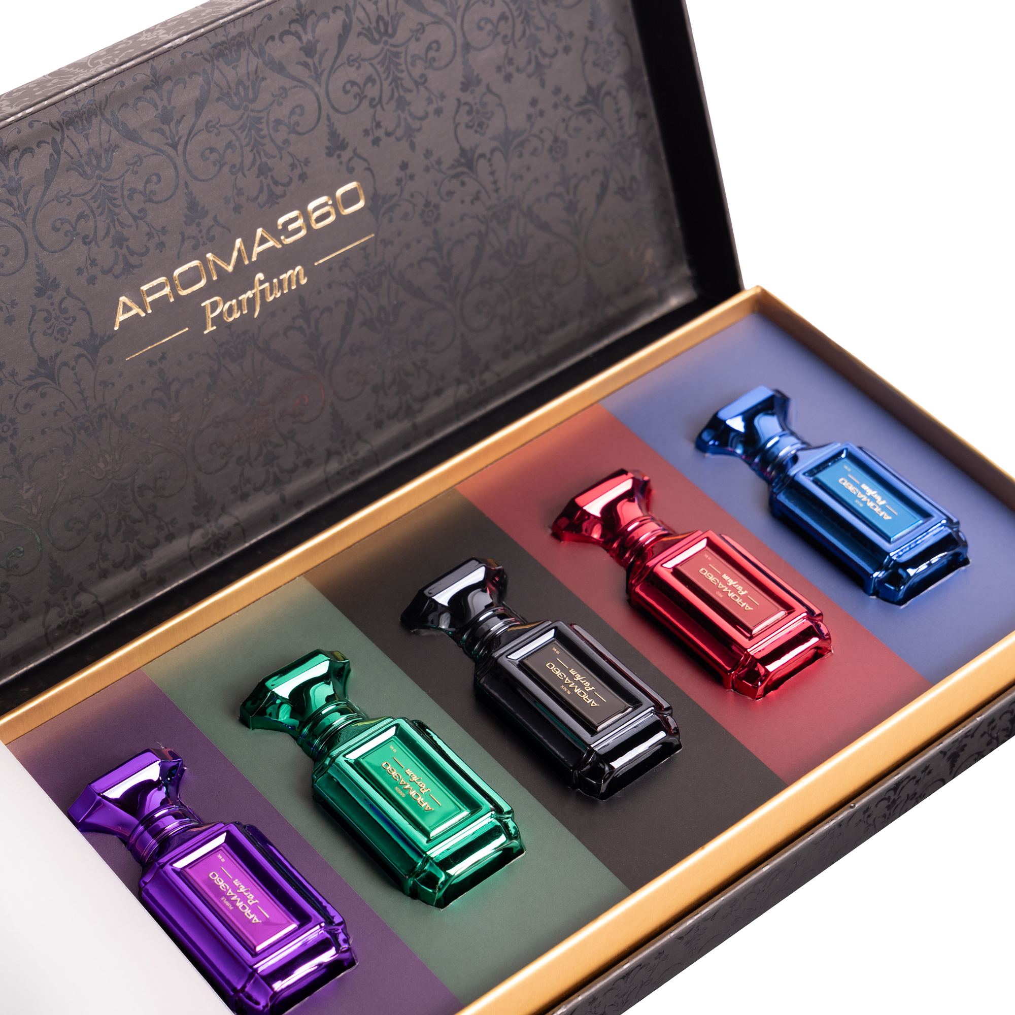 Parfum Discovery Set | Blue/Red/Black/Green/Purple