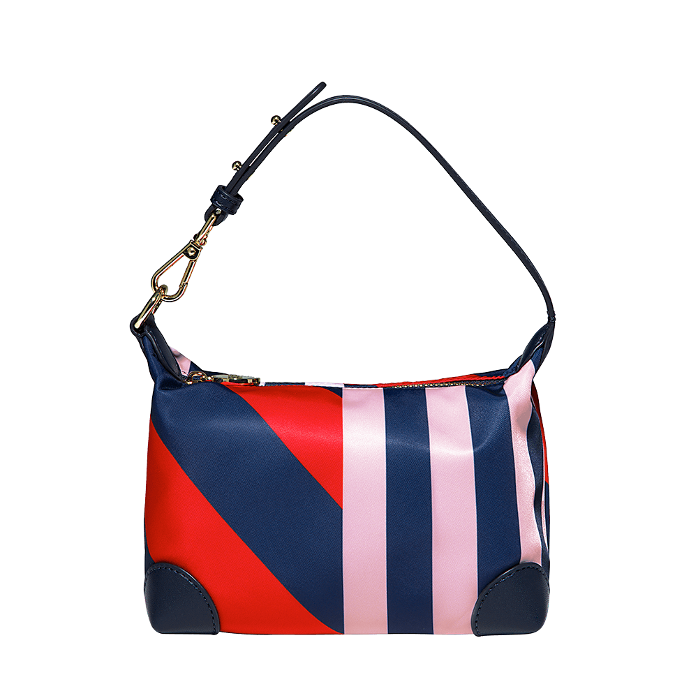 Mini Shoulder Bag | Rugby Stripes
