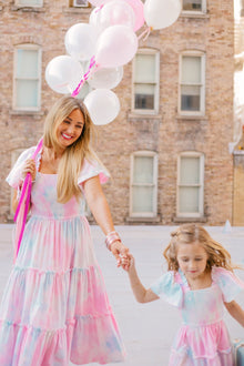 Girls | Mini Cotton Candy Dress | Multi