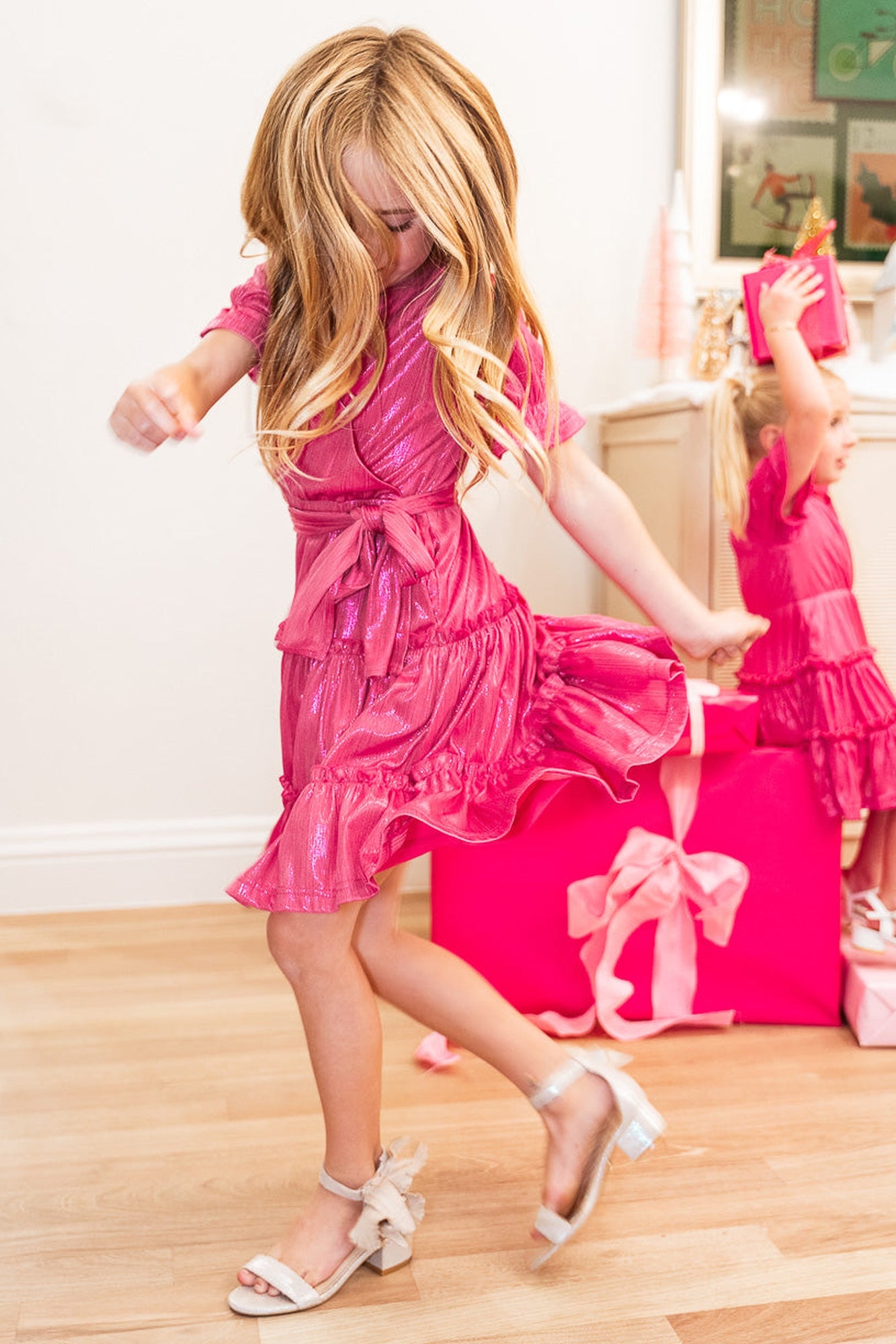 Girls | Mini Millie Dress | Pink