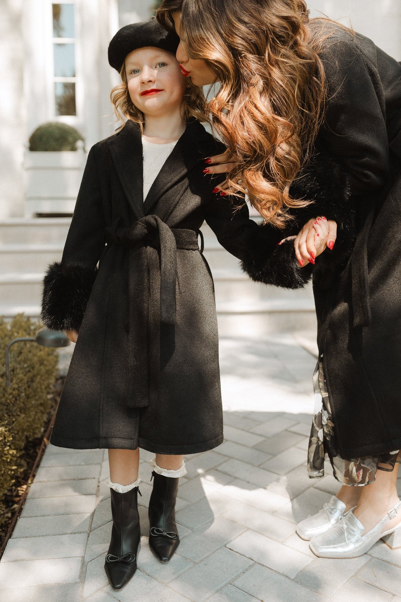 Girls | Mini Pookie Coat | Black