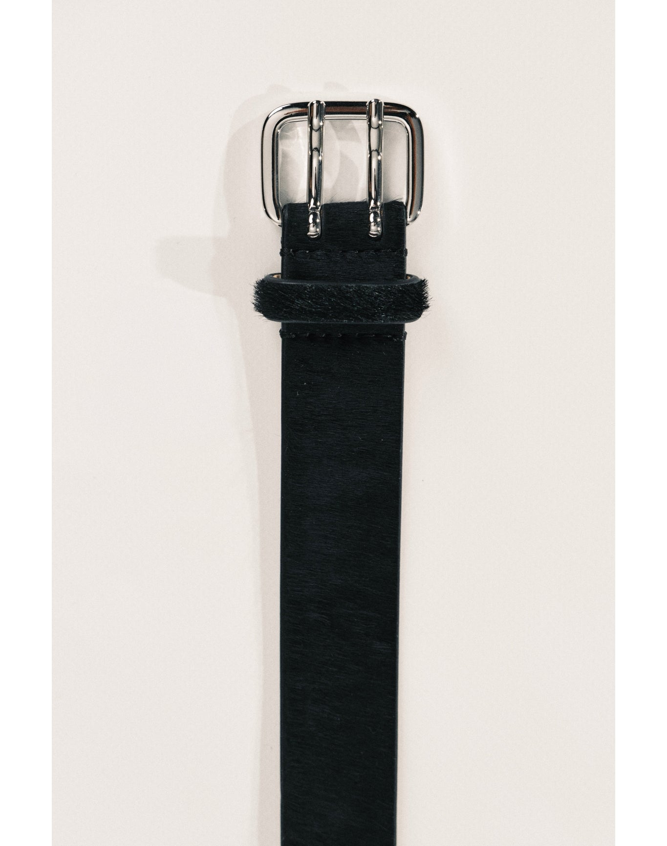 Mini Hutch Ponyhair | Black Cavallino & Silver