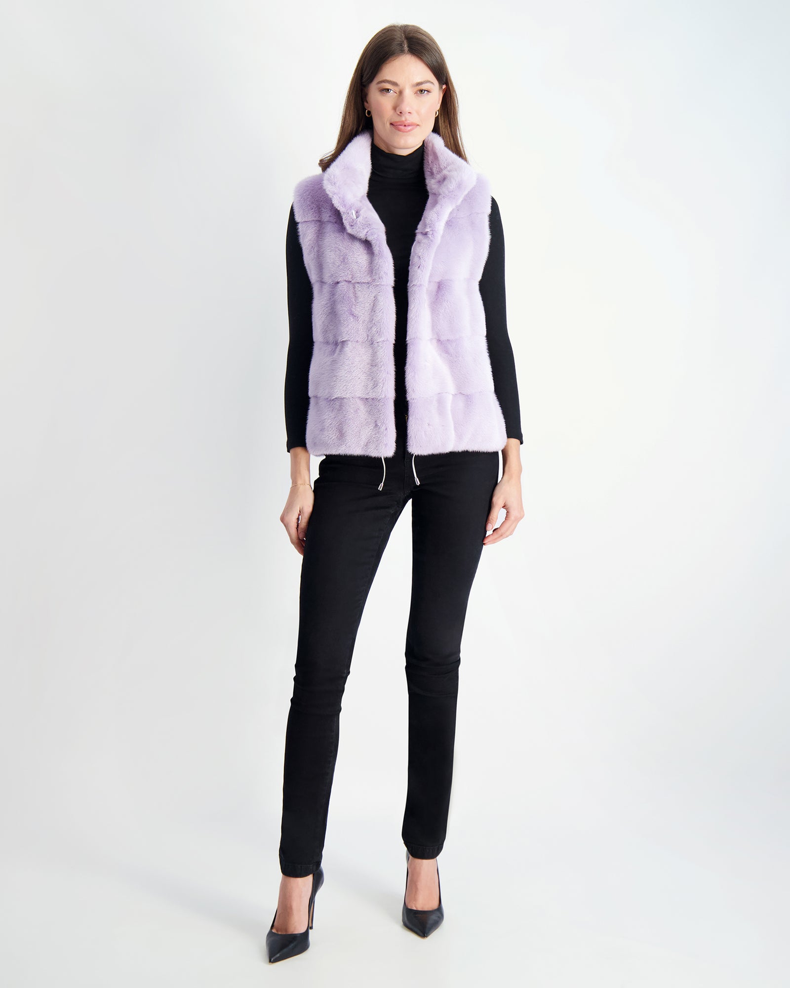 Mink Vest | Violet