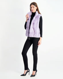 Mink Vest | Violet