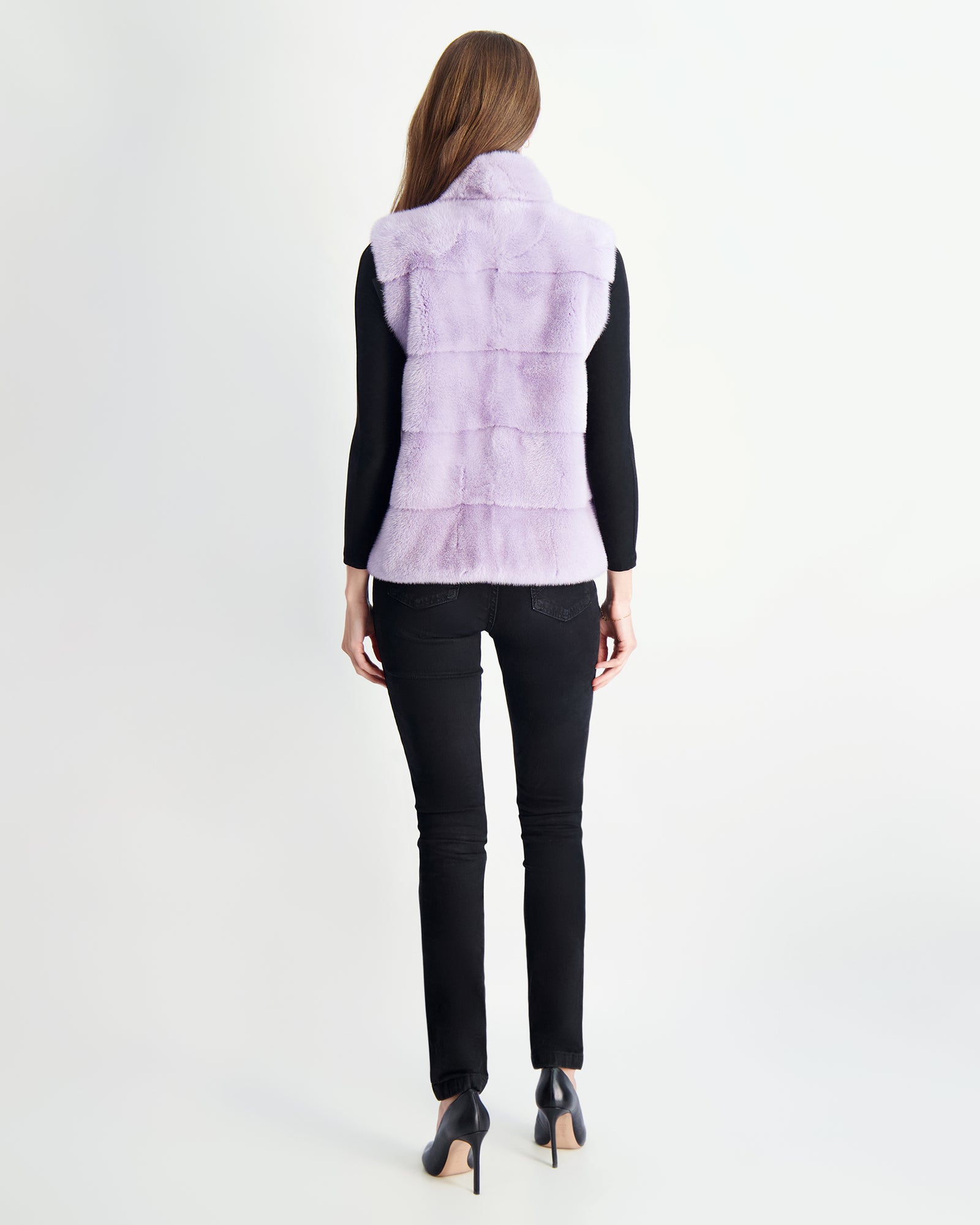 Mink Vest | Violet