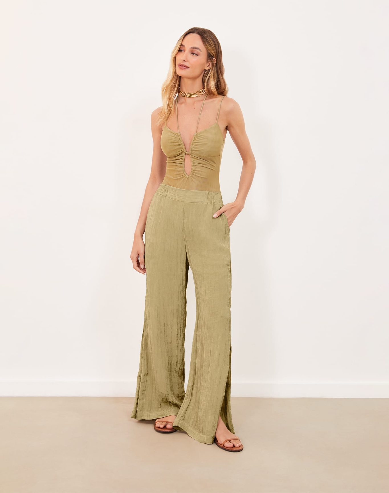 Misha Bodysuit | Olivine