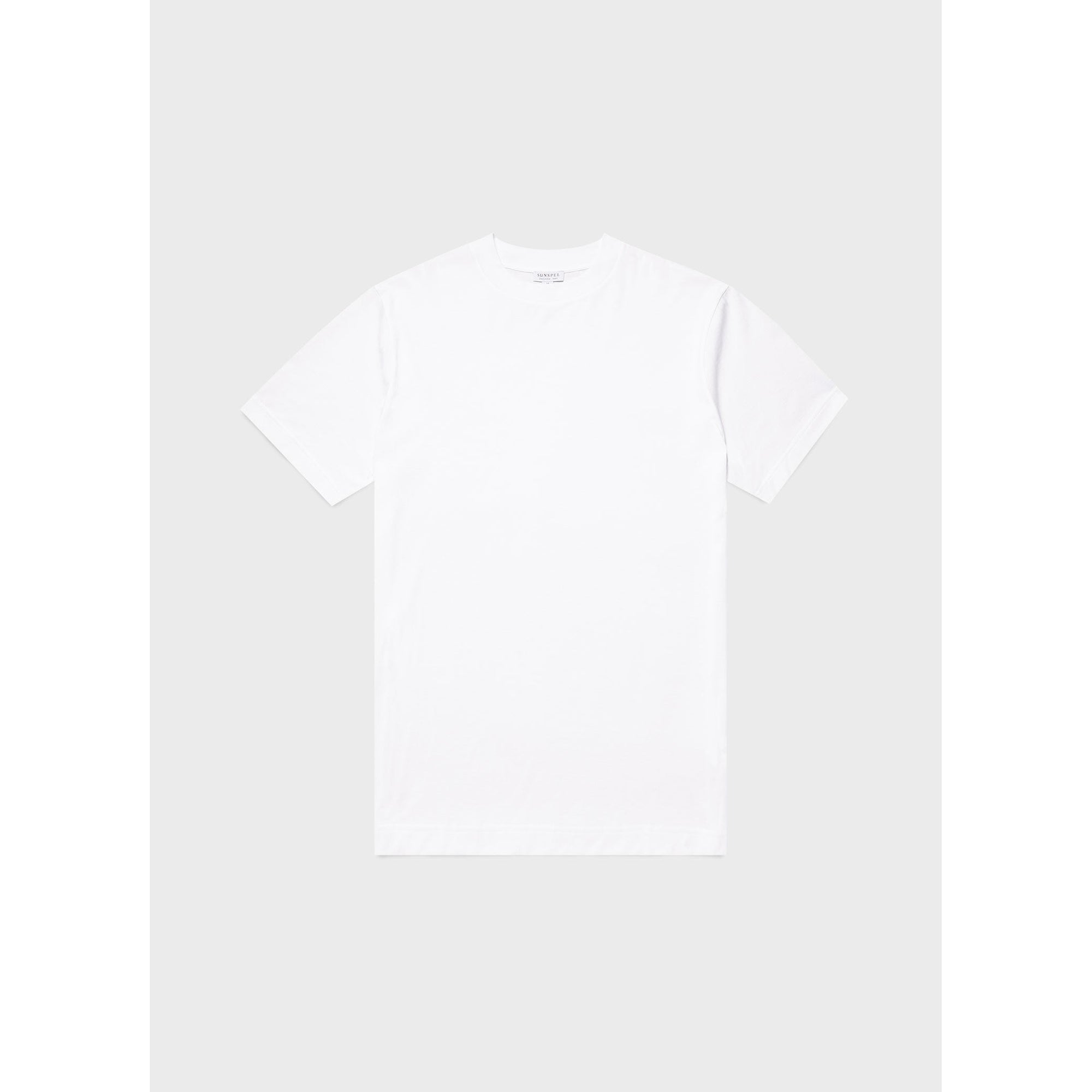 Mock Neck T-shirt | Men | White