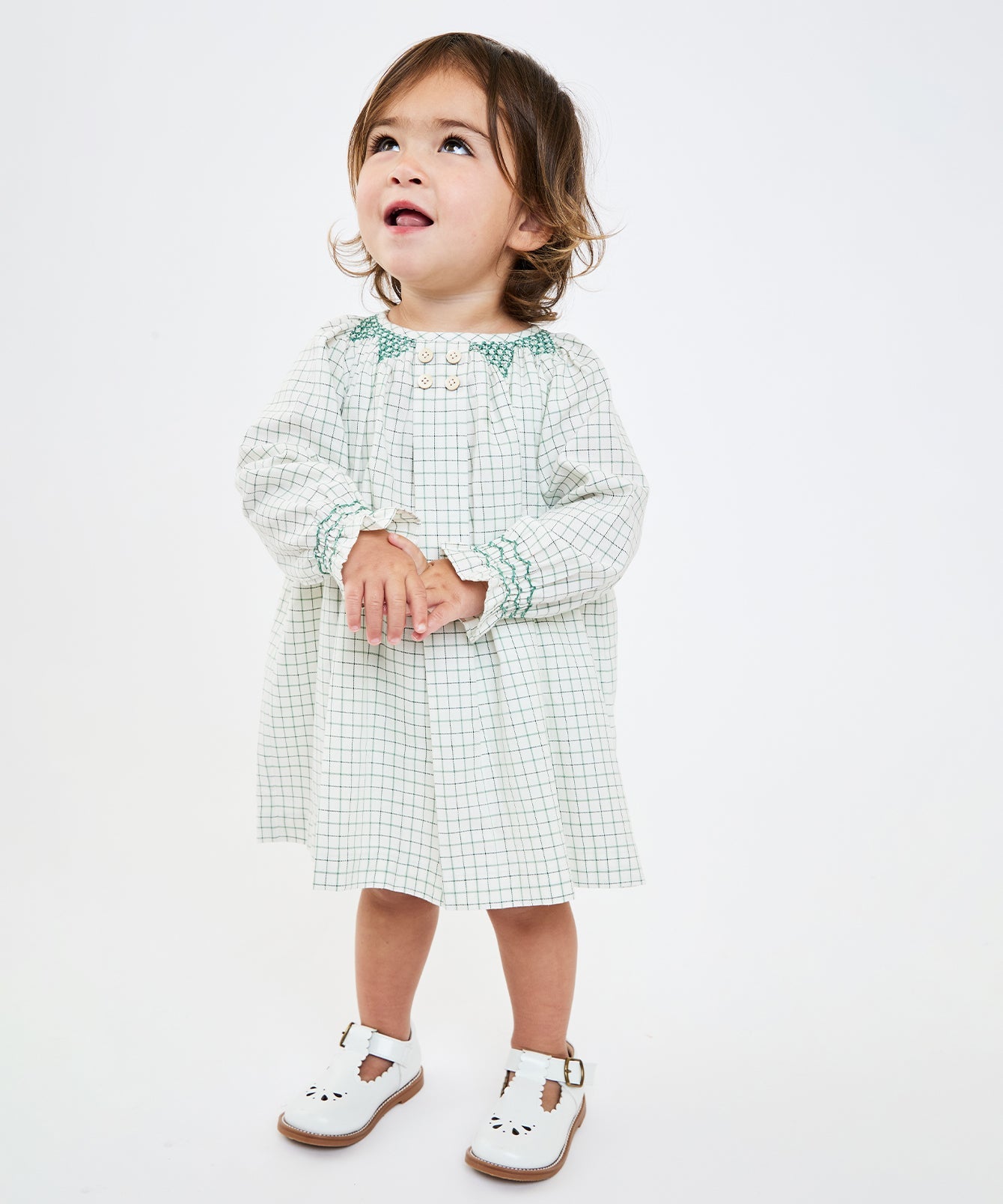 Girls | Willa Baby Dress | Green