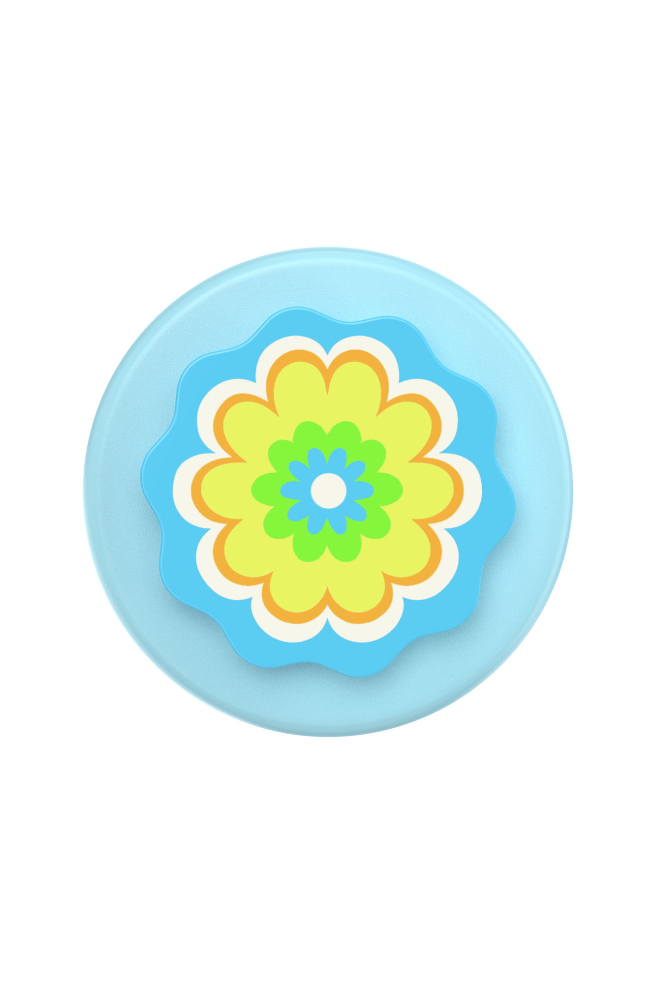 Molded Flower Kaleidoscope | Blue