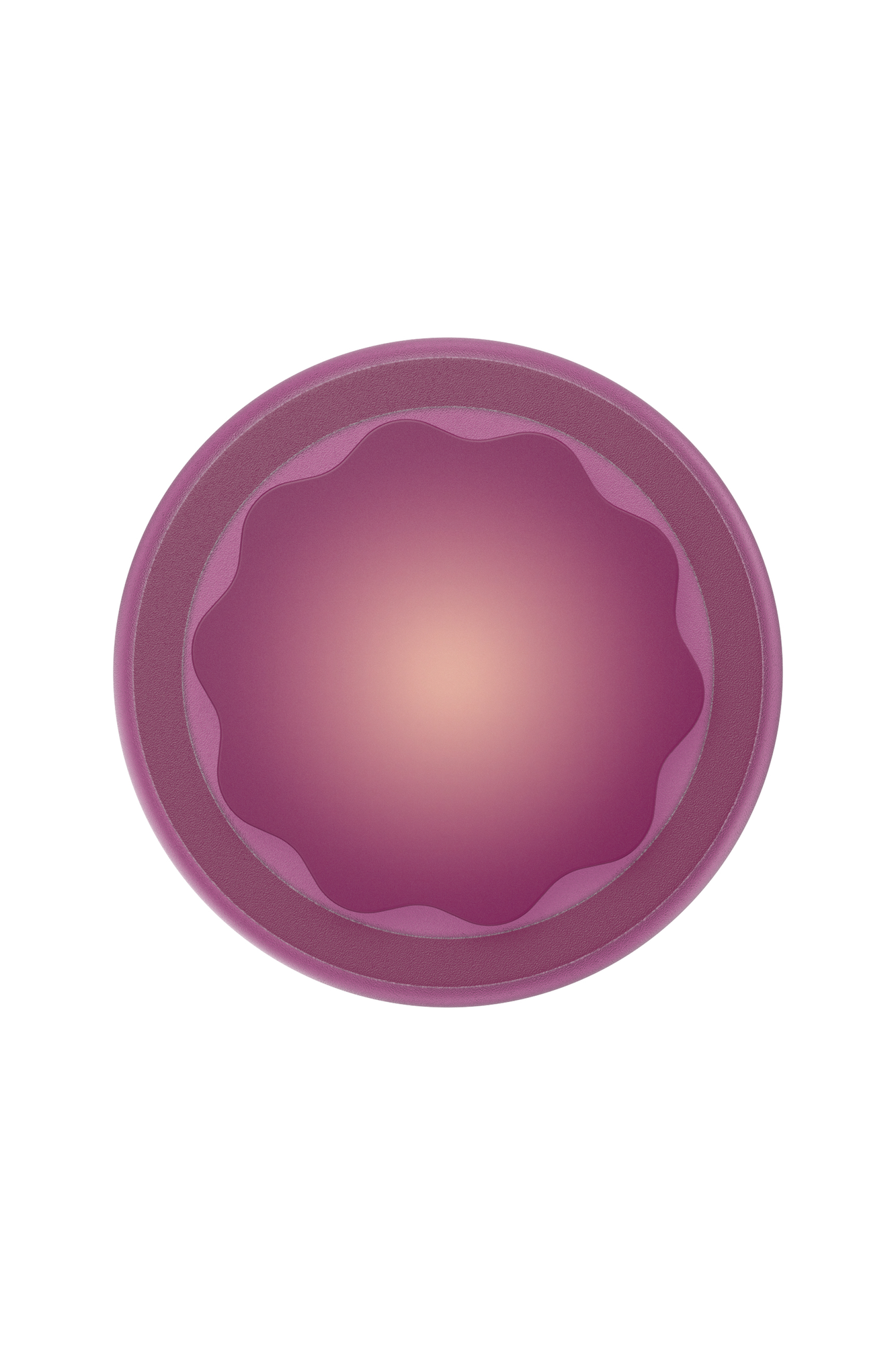 Molded Flower Red Red Wine | Purple