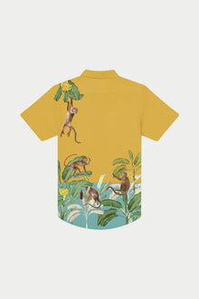 Monkey Weekend Shirt | Yellow