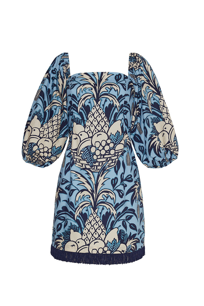 Montauk Dress | Blue Fruit Basket