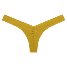 Women | Micro Scrunch Uno Bikini bottom | Key Lime Micro Scrunch