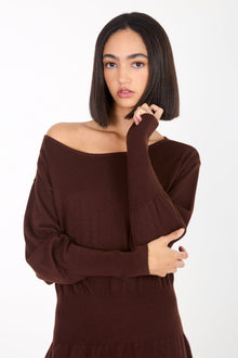 Morgan Dress | Chocolate