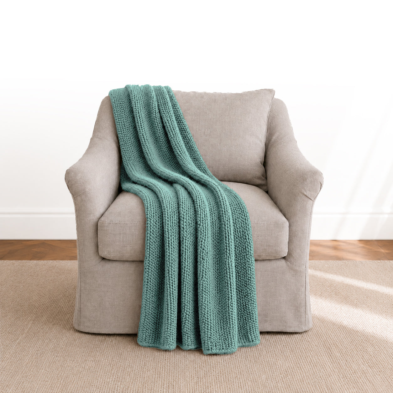 Morgan Throw | Aqua