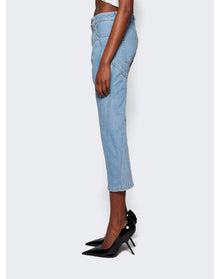 Mugler | Women | Trousers | Light Blue