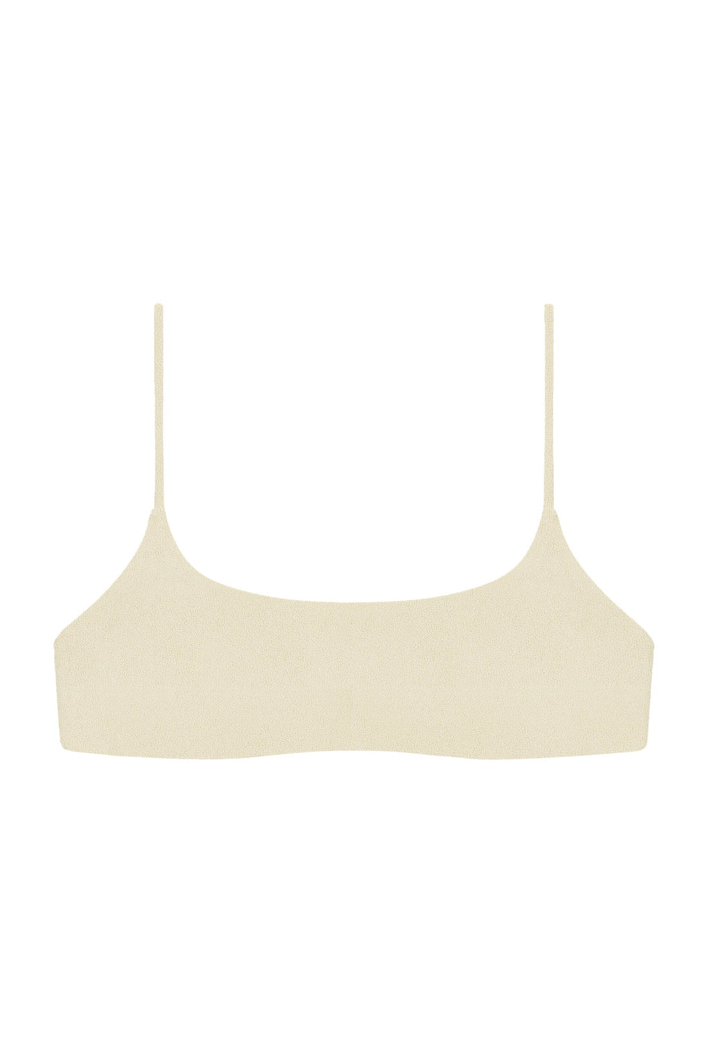 Muse Scoop Top | Sandstone Terry Sheen