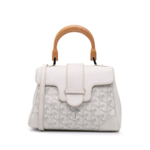 Goyard | Pre-Owned Mini Goyardine Saigon Souple - III | White