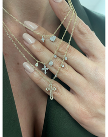 Cross Necklace | Yellow Gold