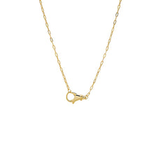 Gold Solid Clasp Chain Necklace - Adina's Jewels