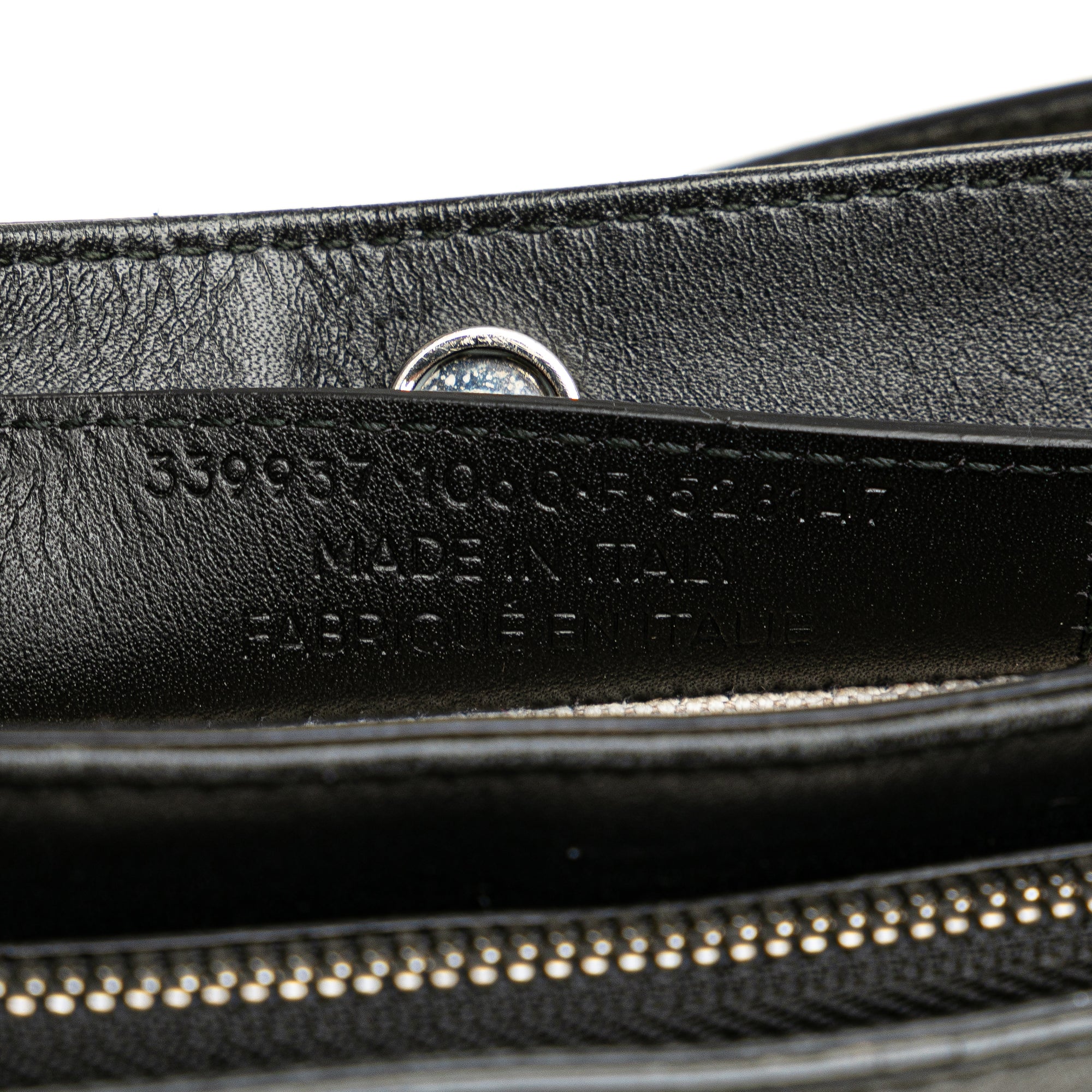 Balenciaga | Pre-Owned Canvas Navy Pochette Crossbody | Brown