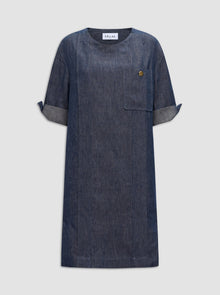 Nadege Tunic Dress | Indigo