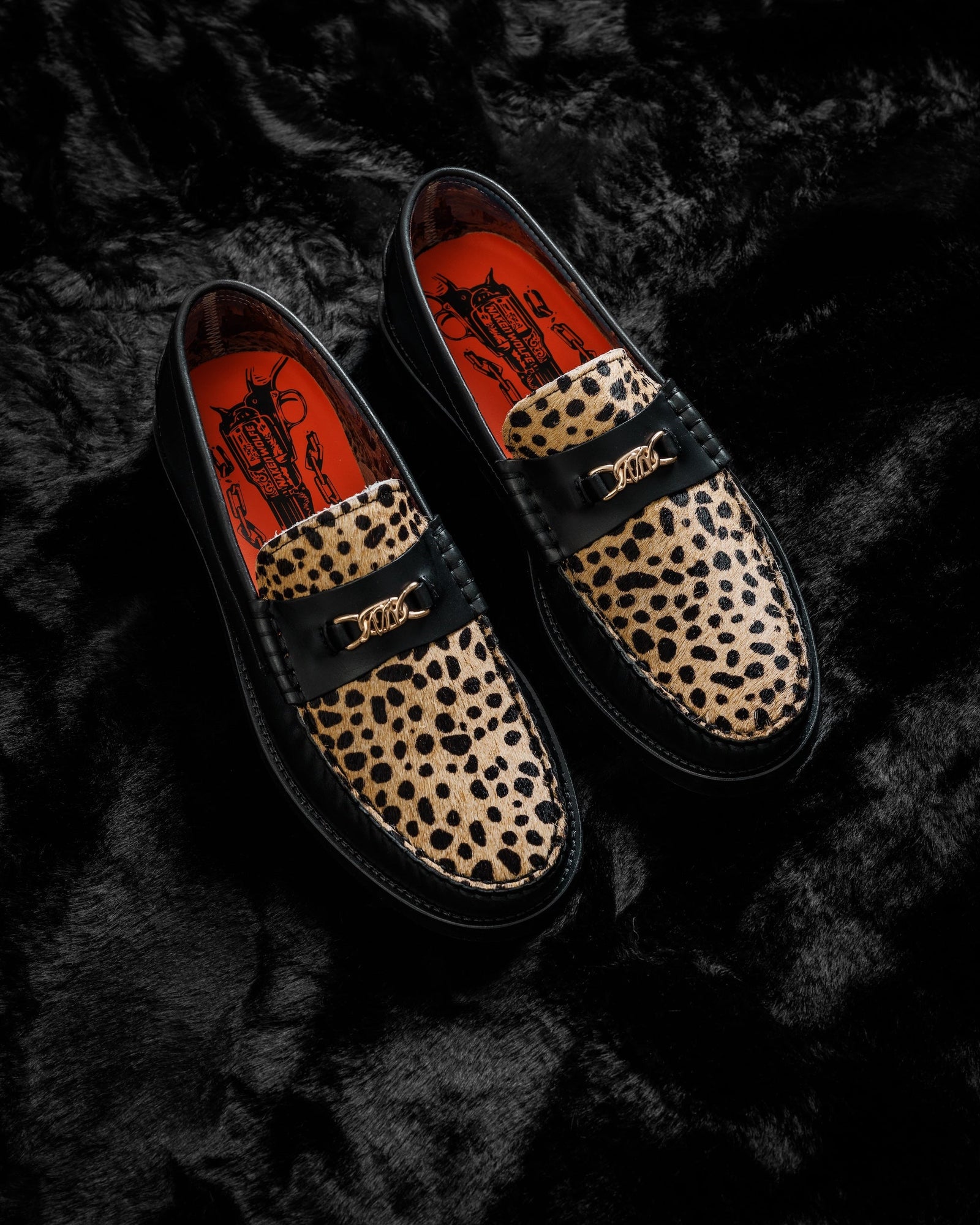 Mens | Roma Hair Snuff Loafer | Leopard
