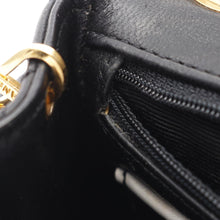 Chanel | Pre-Owned Mini Classic Quilted Lambskin Square Single Flap | Black