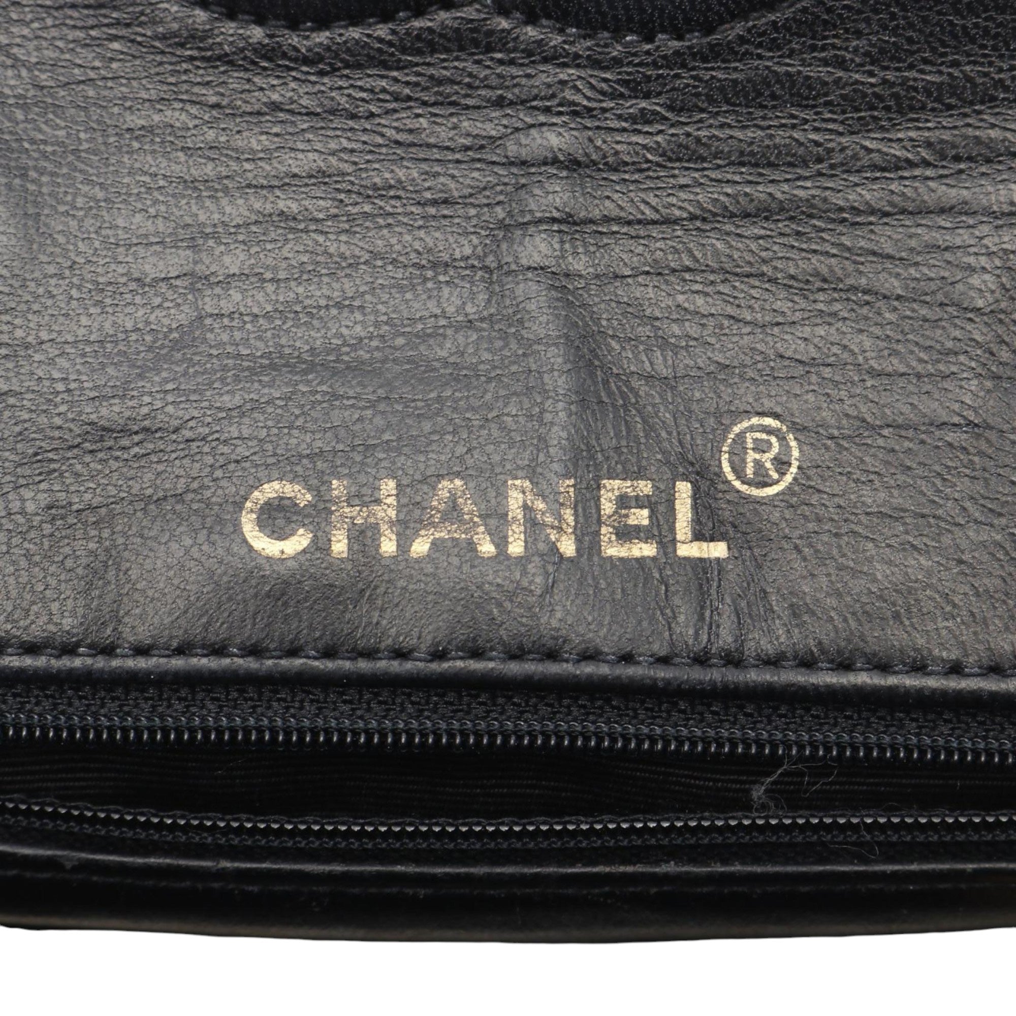 Chanel | Pre-Owned Mini Classic Quilted Lambskin Square Single Flap | Black